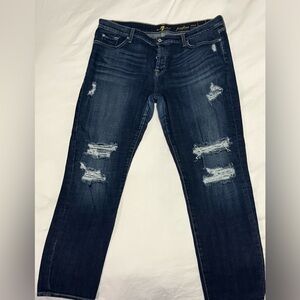 7 For All Man Kind Josefina Boyfriend Jeans